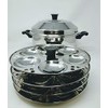 Tabakh 4-Rack Stand & Multi Purpose Plate Idli Cooker, Makes