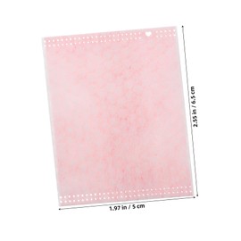 Mikinona 30Pcs Makeup Remover Wipes Travel Sized Face Cleansing Pads Pearl Patterned Soft Facial Wipes for Women for Eye Makeup Removal