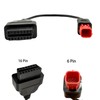6 Pin to 16 Pin OBD2 Adapter Cable,Euro5 6-pin Connector