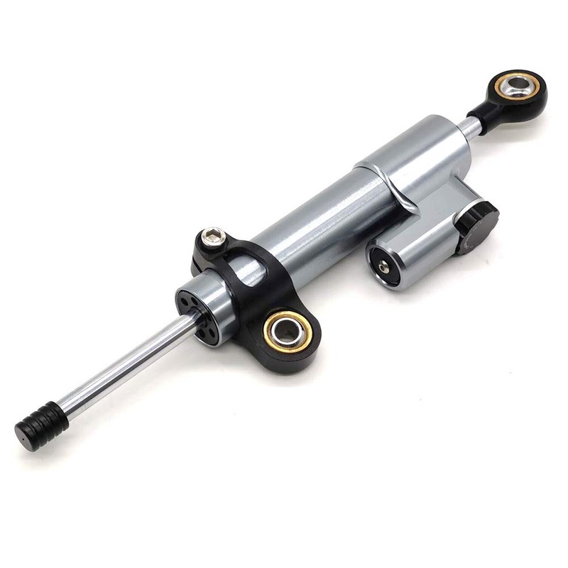 ZSADZS 25.5cm Universal CNC Steering Shock Absorber Stabilizer Adjustable Motorcycle