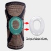 1 Pair Knee Brace Elastic Breathable Knee Sleeve Compression Non