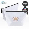 RPET Portable Structured Waterproof Cosmetic Pouch Pouch Bag OPP Packaging 2ea