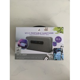 Vie Oli UV-C LED Portable Sanitizer Collapsible Travel Bag Brand New in Box