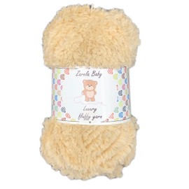 Zarela Baby Luxury Fluffy Yarn Wool 50g (08 Beige)
