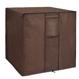 BRIVIC AC Covers for Outside Unit Air Conditioner Covers for Outdoor Winter Fits up to 24 x 24 x 22 inches