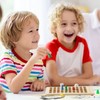 Asweets 2 in 1 Wooden Montessori Multiplication Addition Board Game