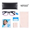 Vetoo Blue Light Blocking Glasses Computer PC Glasses Square Eyeglasses