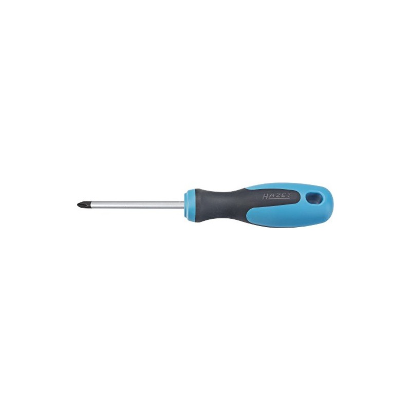 Hazet 810 Phillips PH0 Screwdriver (Black Mattverchromte Blade, Burnished Tip)
