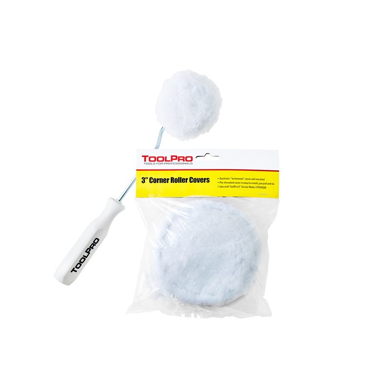 ToolPro 3" Corner Roller Covers - 5 Pack