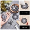 FINGERINSPIRE 10 Pcs 5 Style Spider Embroidered Applique Patches Spider/Scorpion/Web