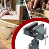 findmall Universal Table Vise 3" Aluminum Swivel Bench Vise 360