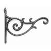 Spring life Cast Iron Ornate Hanging Flower Basket Bracket Hook