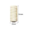 Aweisile Sewing Thread 12 Pieces Leather Thread Waxed Thread Leather
