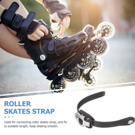 Angoily Pack of 4 Inline Buckle Replacement for Buckle Inline Roller Skates Shoes Energy Strap Skates Repair for Roller Skates Men Women Outdoor Skating Parts Accessories
