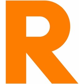 Grendle 2 Pack Pair of Self Cling Window R Plates for Northern Ireland Cars