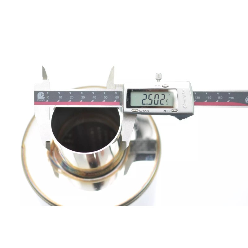 1320 Performance Spoon STYLE LONG TIP 2.5 INCH MUFFLER FITS