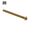 Prime-Line 9003892 Machine Screw, Round Head, Slotted/Phillips Combo, #8-32 X