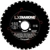 LXDIAMOND Carbide Saw Blade 150 mm for Wood, Metal, Steel