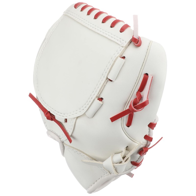 Zett Baseball Anniversary Glove (Synthetic Leather) BCG1 White/Red Glove