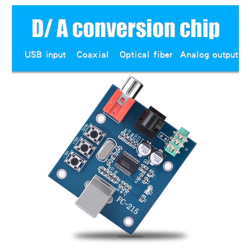 PCM2704 USB DAC to S/PDIF HiFi Sound Card Decoder Board