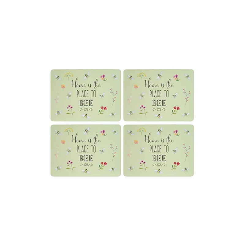 English Tableware Co. Bee Happy Set of 4 Placemats