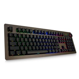 Teclado mecánico Eje Verde Eje Negro Eje de Té RGB Cable para Computadora Gaming Teclado Esports Player Teclado mecánico Teclado (Color Negro Eje...  
