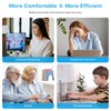 OMOTON Lighted Wired Keyboard for Mac, Large Print Backlit Keyboard