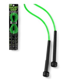 La-VIE 3B-3284 Tobinawa Short Grip, Green Jump Rope, For Adults and Children, Training
