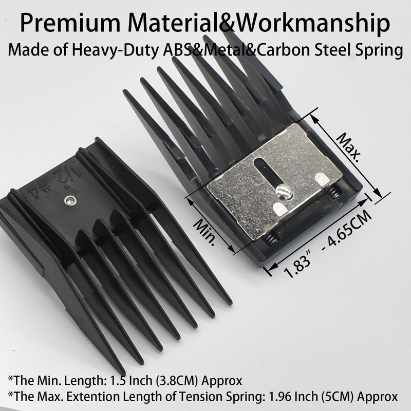 Professional A5 Style Animal Hair Clipper Attachment Guard Guide Cutting