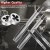 WAKUKA 110 Piece Tap and Die Set（SAE&METRIC）Threading Tool Set With