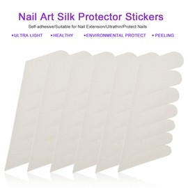 Silk Nail Wraps, 6pcs Nail Repair Fiberglass Silk Wrap Self Adhesive Protector Stickers Extension UV Gel Tool Wraps Art Tools for Home Salon Use