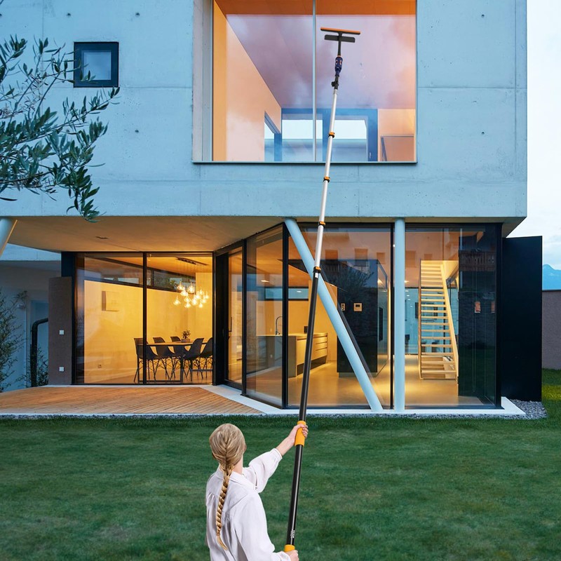 VEVOR Telescopic Extension Pole, 7-30 FT Multi-Purpose Extension Pole, Sturdy