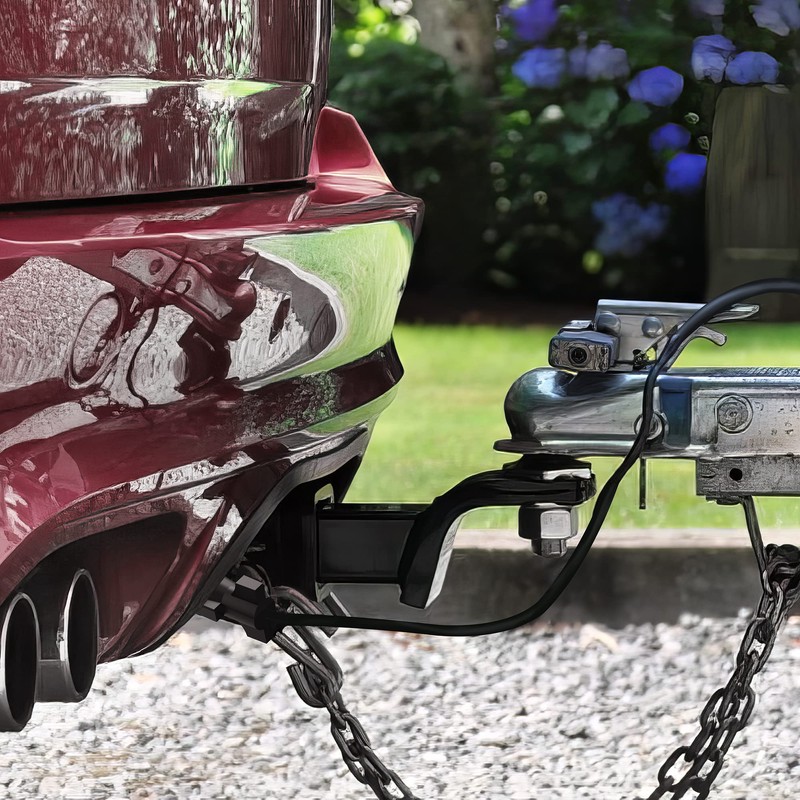 MICTUNING Heavy Duty 7 Way Plug Inline Trailer Cord with