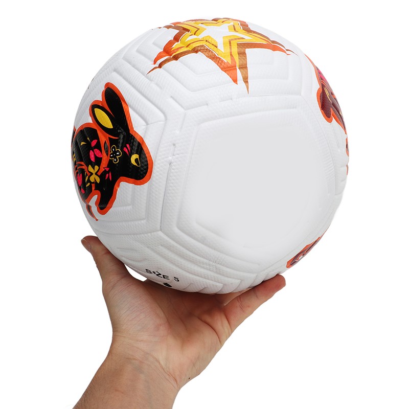 Soccer Ball Size 5 High Elasticity Professional Rabbit Pattern Training