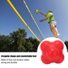 2pcs Rubber Reaction Bounce Balls Irregular Shape Reaction Balls for