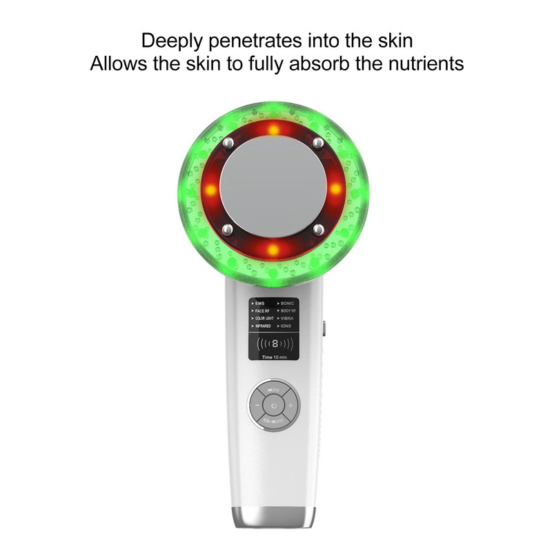 8 In 1 Facial Beauty Machine Photo Rejuvenation Micro Electric