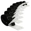 Zelsius Retaining Straps, Set of 8 Fastening Straps and Clips,