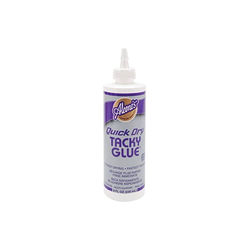 Aleene's Quick Dry Tacky Glue, 8 Ounce