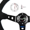 RASTP Universal Racing Steering Wheel Suede Deep Dish 13.58”/345mm 6