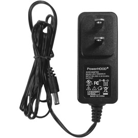 PowerHOOD UL Listed 12V AC/DC Adapter Compatible with ZHMZ G1 Self Cleaning Litter Box Automatic Cat LitterBox for Cats 12VDC DC 12Volt 12.0Volts Switching Power Supply Cord Charger Cable PSU Mains