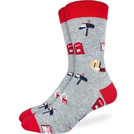 Good Luck Sock Men's Postal Worker Socks, Adult, Shoe Size 7-12