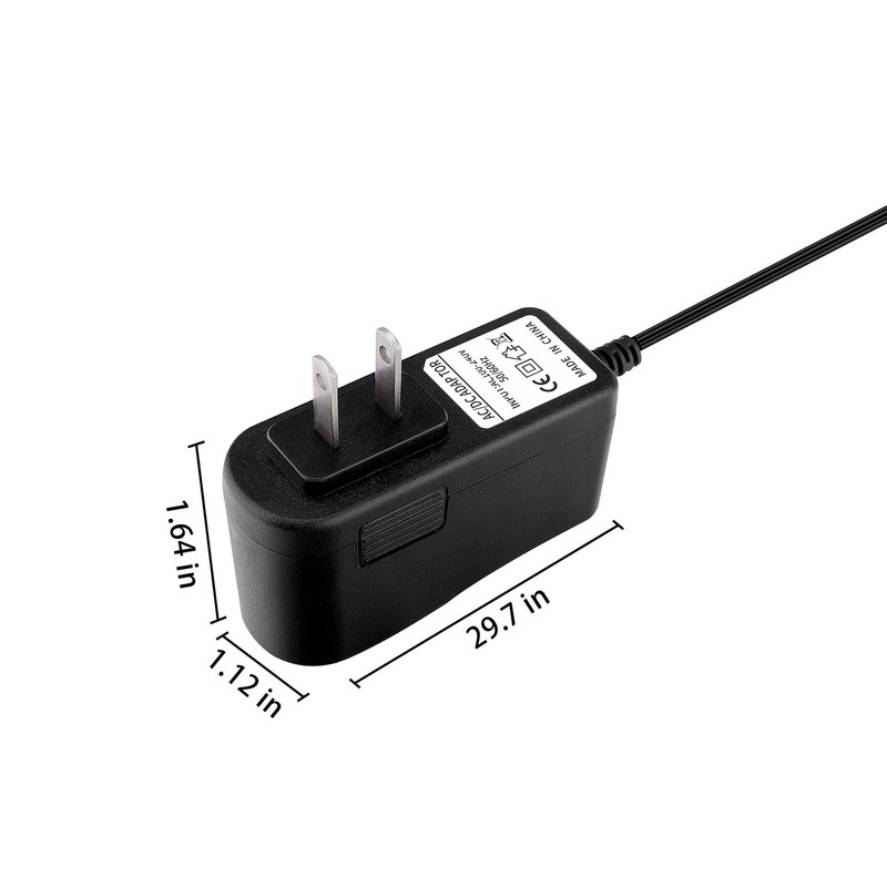 Tomatosd 9V Adapter for Homitt Electric Spin Scrubber Charger Compatible