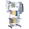 Bigzzia Clothes Drying Rack, Folding Stainless Steel Drying Rack Clothing