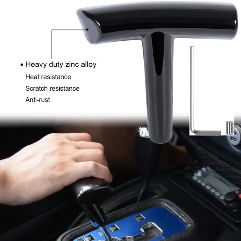 Jeep T-Handle Shift Knob Automatic Gear Stick Shifter for Jeep