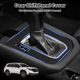 Karltys Center Console Cover for Subaru Forester 2025, Anti-Scratch Gear Shift Cover Panel, Trim Decorative Protector Only for 2025 Subaru Forester Accessories Interior (Not for Base/Wilderness)