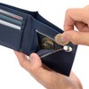 Milagro CA-MB-677 Bifold Wallet, Coin Pocket, Italian Oiled Leather (Men's