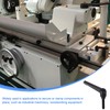 sourcing map 4pcs Clamping Lever Handles, M6 x 30mm Black
