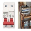 DC Circuit Breaker 2P 63A 6KA Breaking Capacity DIN Rail