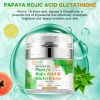 Crema Facial Papaya Y Ácido Kójico Antiedad Antiarrugas