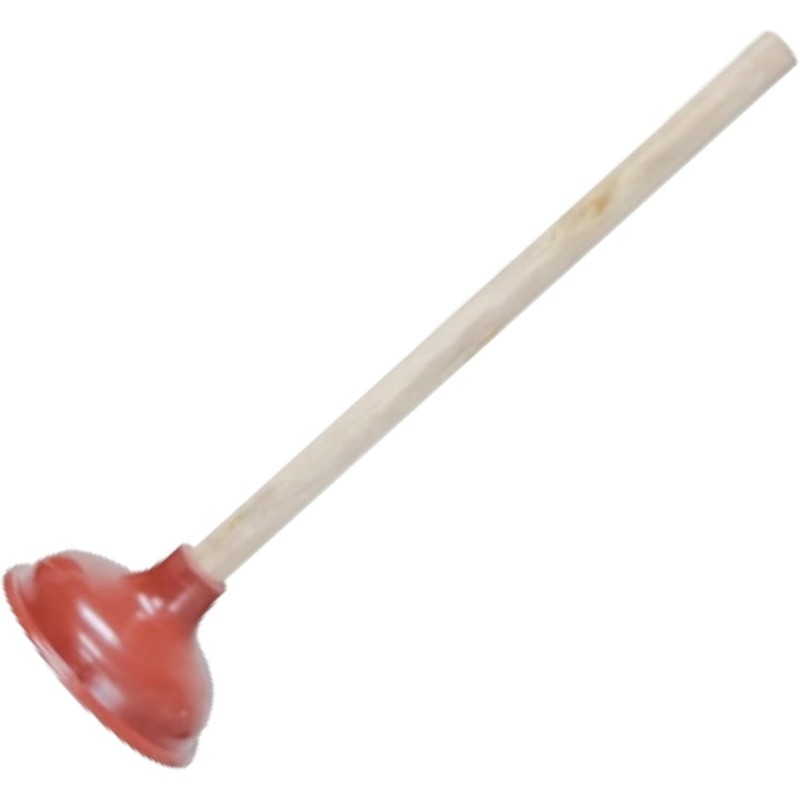 Heavy Duty Toilet Plunger for Bathroom - Strong Suction Force